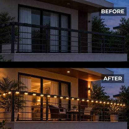Solar Power Deck Lights Outdoor Waterproof